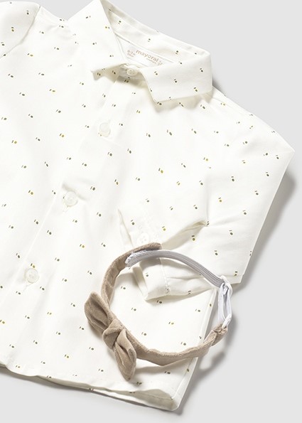 Camicia m/l papillon