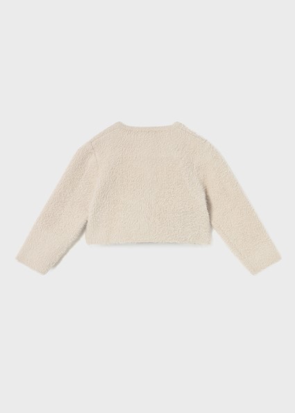 Cardigan pellicciotto