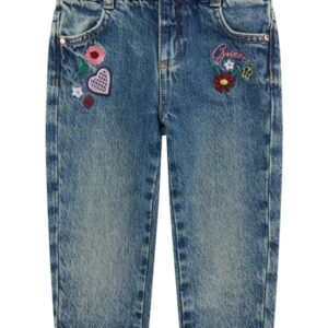 Rgd denim mom fit pants w/pant