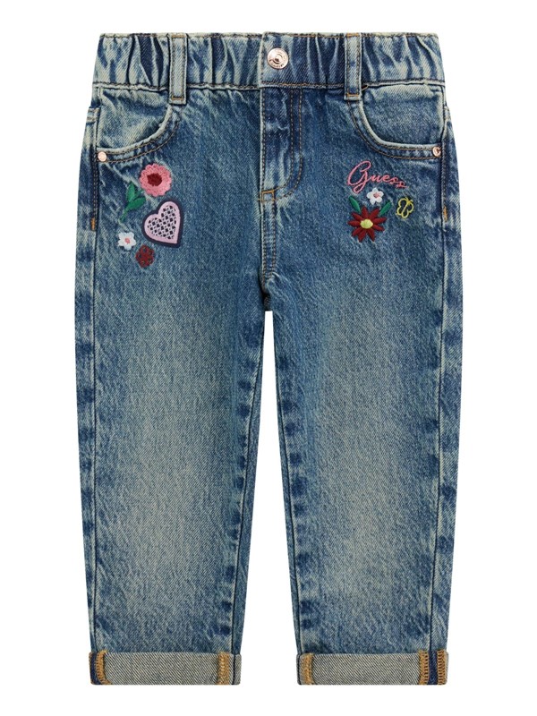 Rgd denim mom fit pants w/pant