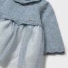 Vestito tricot e tulle