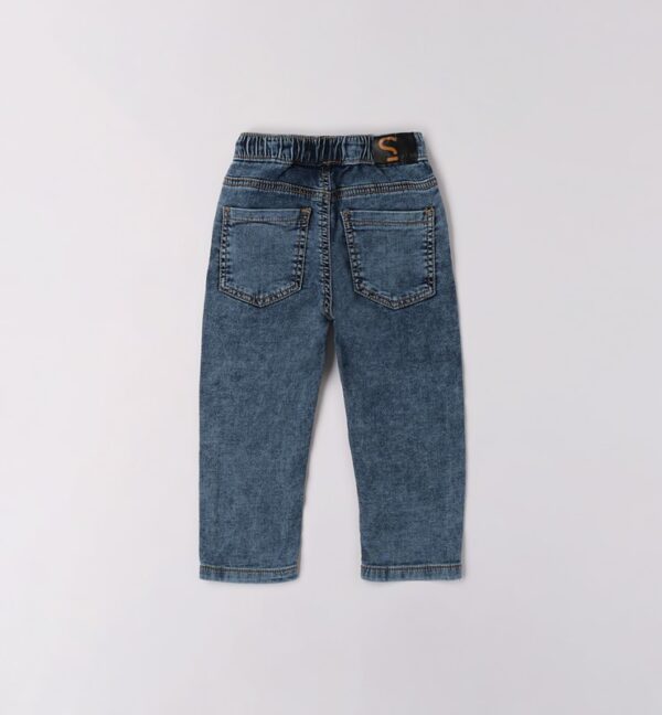 Pantalone denim lungo