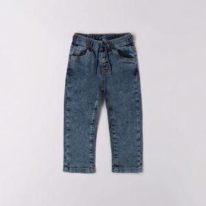 Pantalone denim lungo