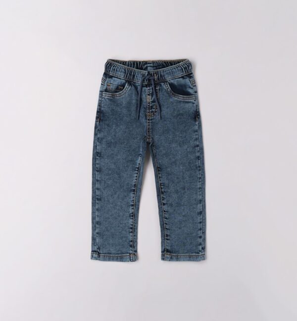 Pantalone denim lungo