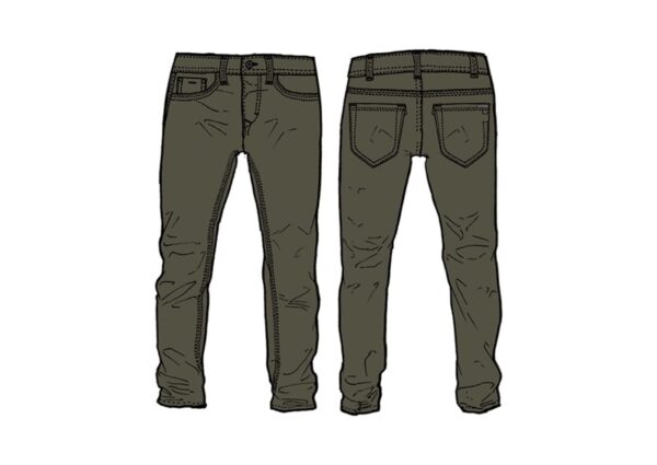 Gmt dye str sateen straight pa