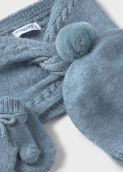 Compl.cappello mutanda muffol