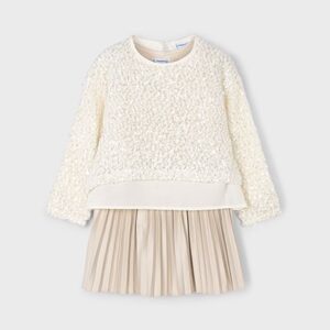 Vestito combinato lustrini