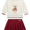 Set ls sweatshirt+skirt