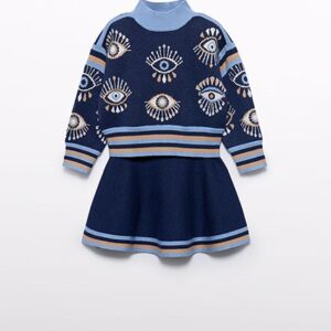 Compl. tricot gonna jacquard