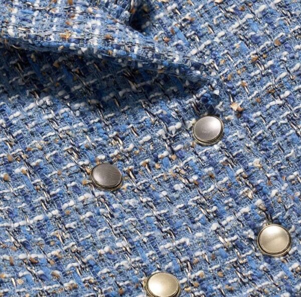 Giacca tweed doppio petto