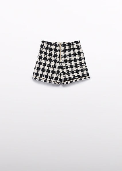 Bermuda vichy lustrini