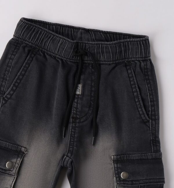 Pantalone denim lungo