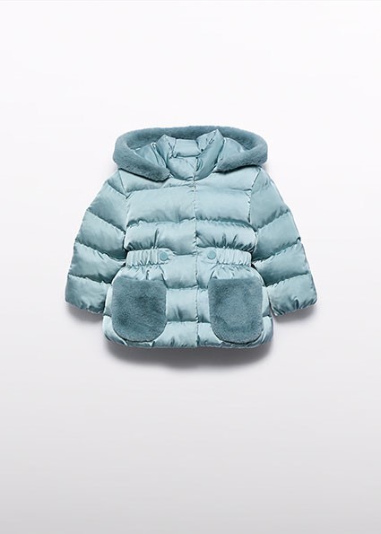 Giubbotto satinato pelo