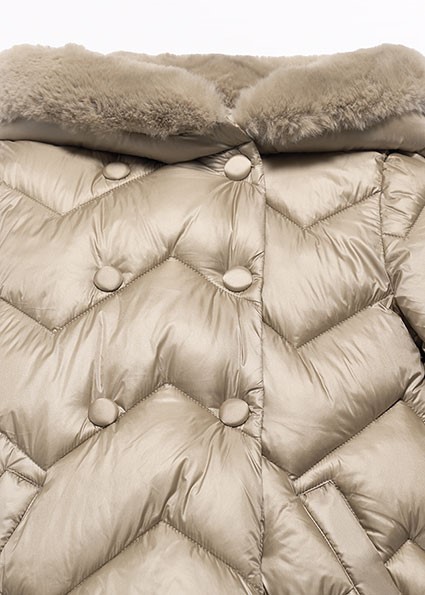 Giaccone lungo trapuntato