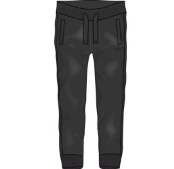 Pantalone maglia tagliata lungo