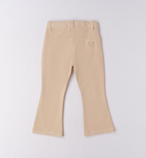 Pantalone tessuto navetta lungo