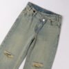 Pantalone denim lungo