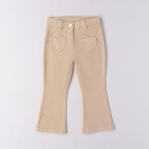 Pantalone tessuto navetta lungo