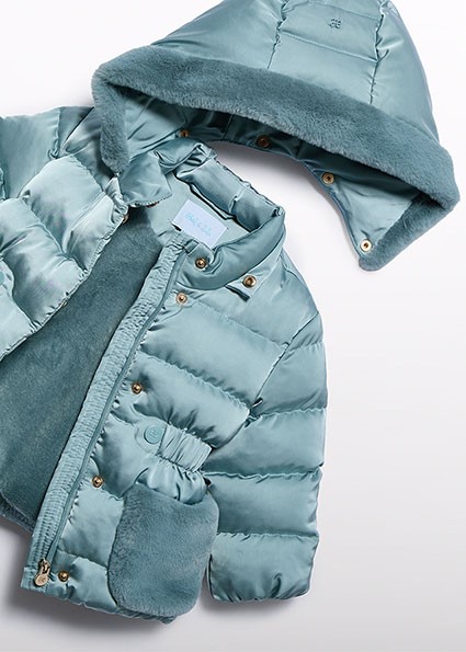 Giubbotto satinato pelo