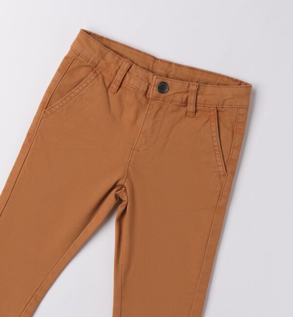 Pantalone tessuto navetta lungo