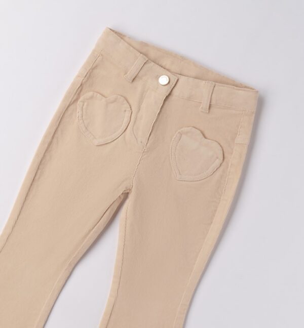 Pantalone tessuto navetta lungo