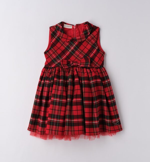 Abito tessuto navetta senza manica