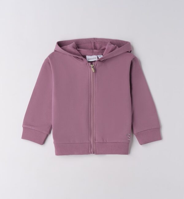 Felpa aperta ml con zip o con bottoni