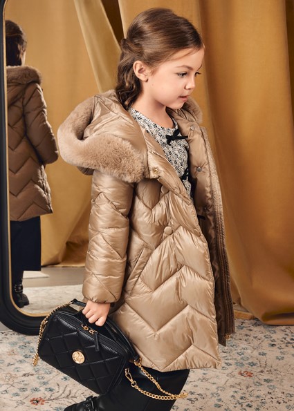 Giaccone lungo trapuntato