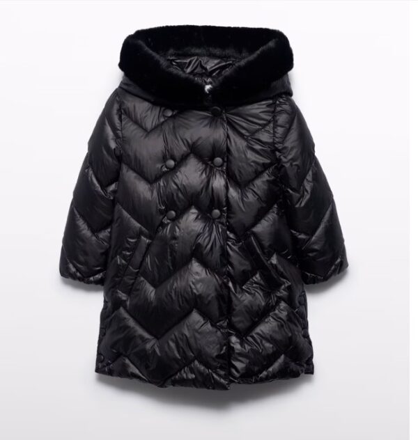 Giaccone lungo trapuntato