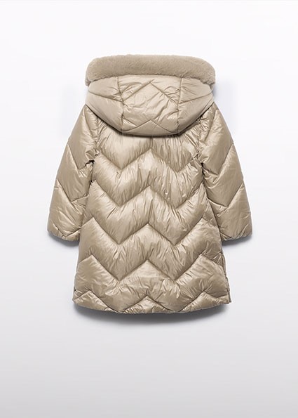 Giaccone lungo trapuntato