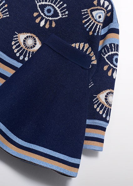 Compl. tricot gonna jacquard