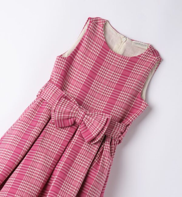 Abito tessuto navetta senza manica