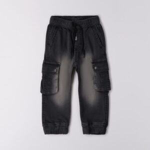 Pantalone denim lungo