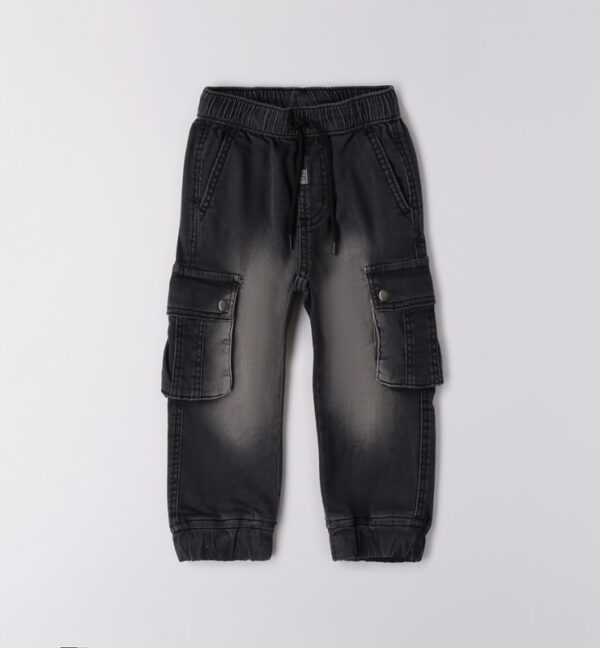 Pantalone denim lungo