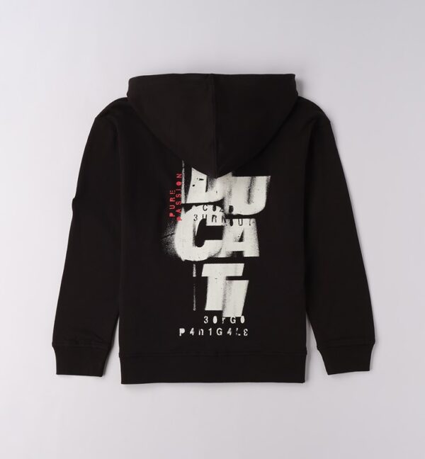 Felpa aperta ml con zip o con bottoni