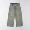 Pantalone denim lungo