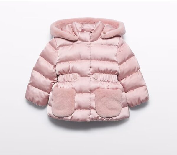 Giubbotto satinato pelo