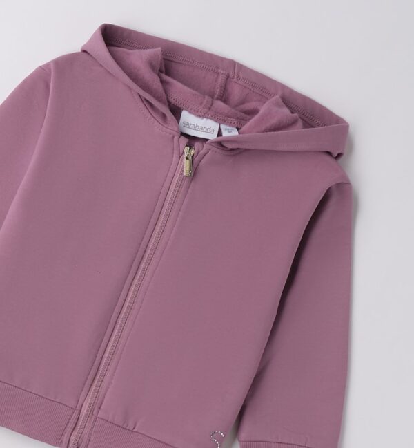 Felpa aperta ml con zip o con bottoni