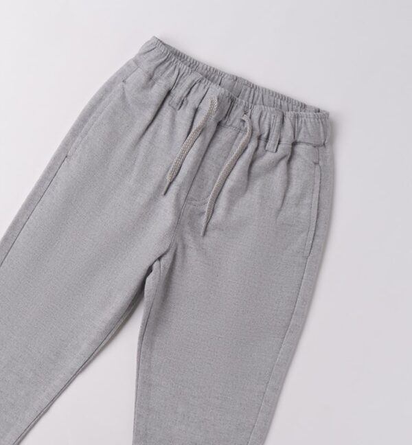 Pantalone tessuto navetta lungo