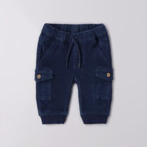 Pantalone tessuto navetta lungo