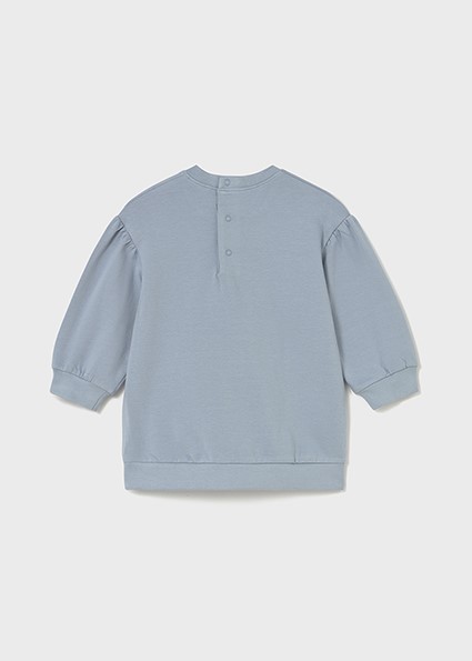 Vestito felpa grafica