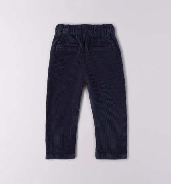 Pantalone tessuto navetta lungo