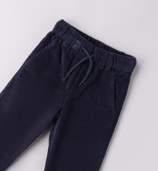 Pantalone tessuto navetta lungo