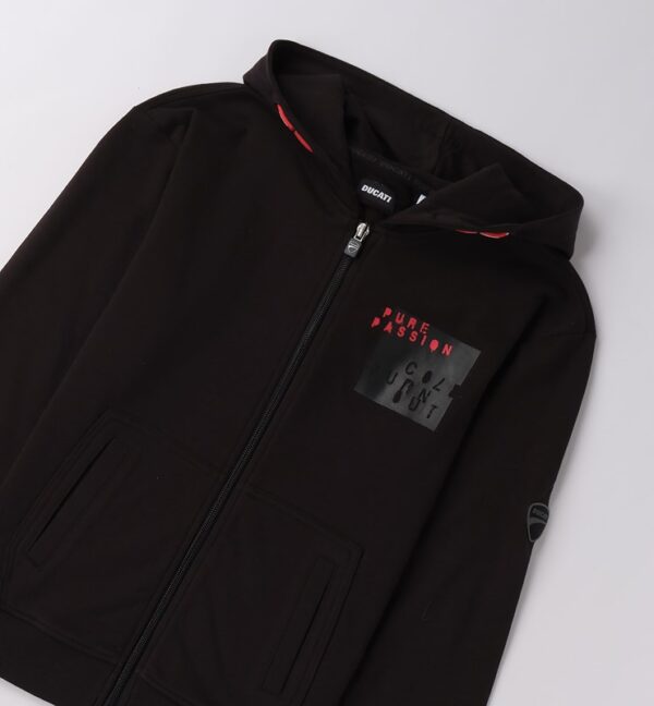 Felpa aperta ml con zip o con bottoni