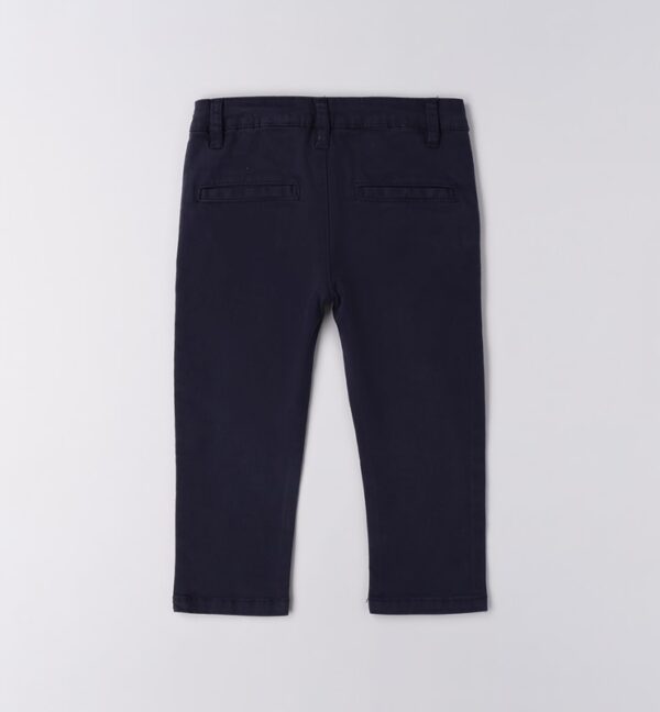 Pantalone tessuto navetta lungo