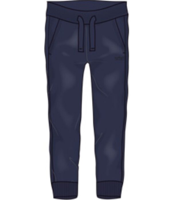 Pantalone maglia tagliata lungo