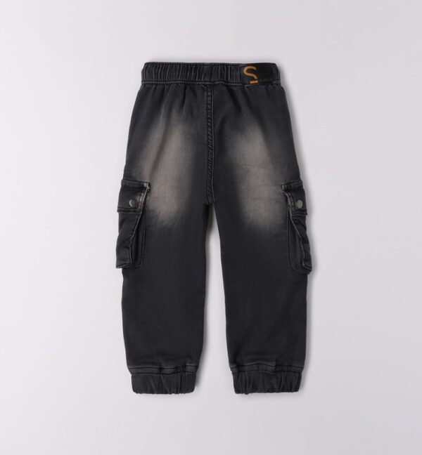 Pantalone denim lungo