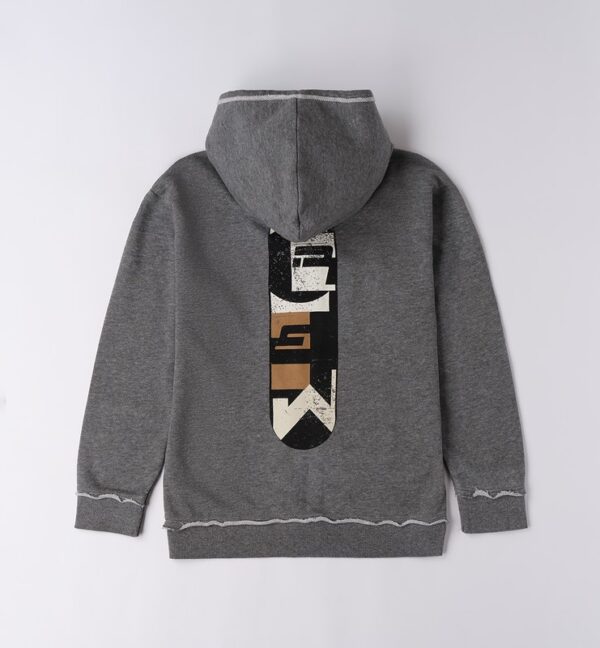 Felpa aperta ml con zip o con bottoni