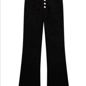 Gmt dye stretch sateen pants