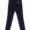 Stretch denim skinny pants